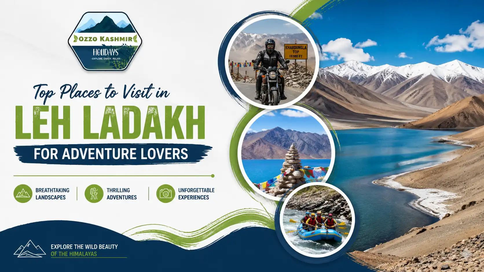 Top Places to Visit in Leh Ladakh for Adventure Lovers
